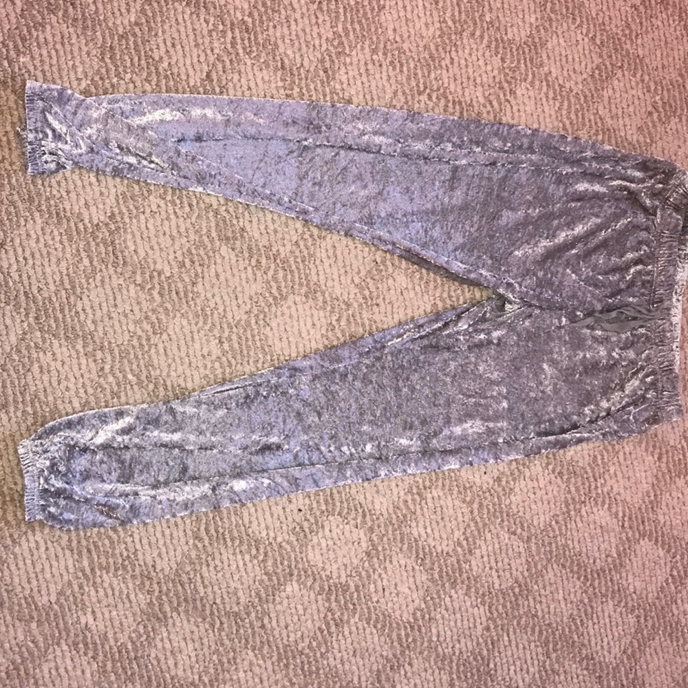 Crushed Velvet joggers!
